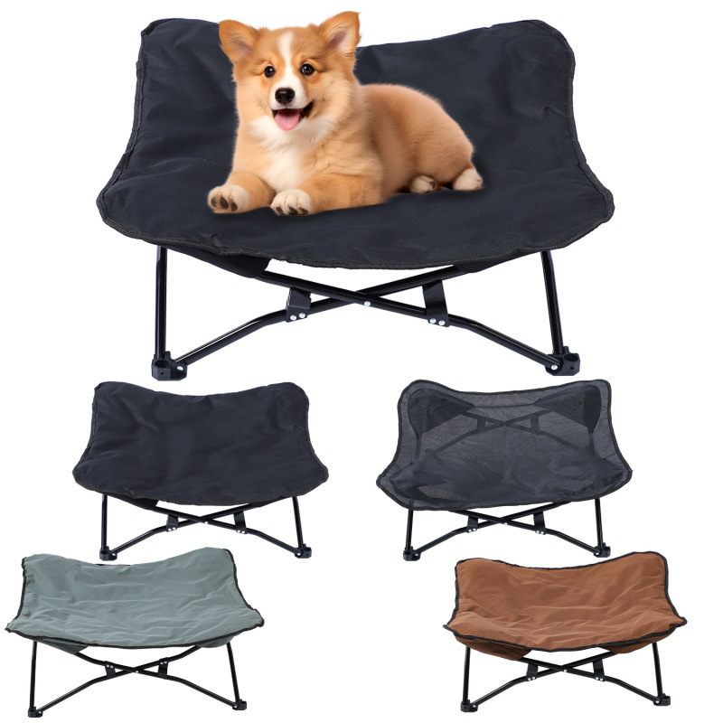 Outdoor Camping Dog Kennel - Lit pliable pour animaux de compagnie,