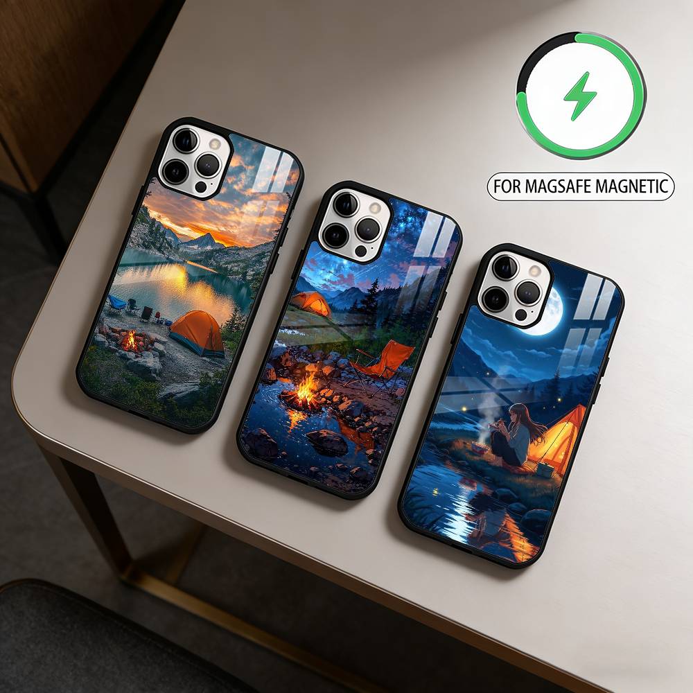 Outdoor Camping Quotes - Coque de téléphone pour camping en