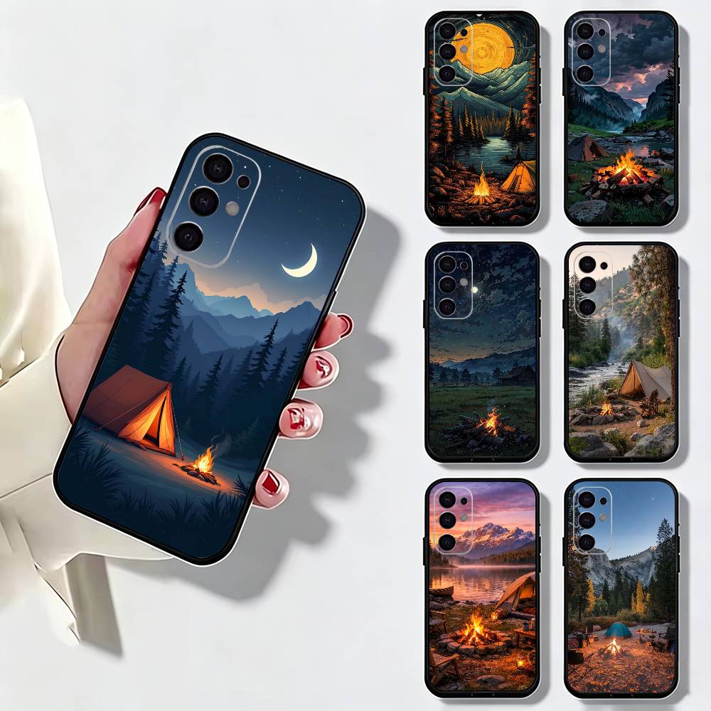 Outdoor Camping Quotes - Coque de téléphone en silicone souple