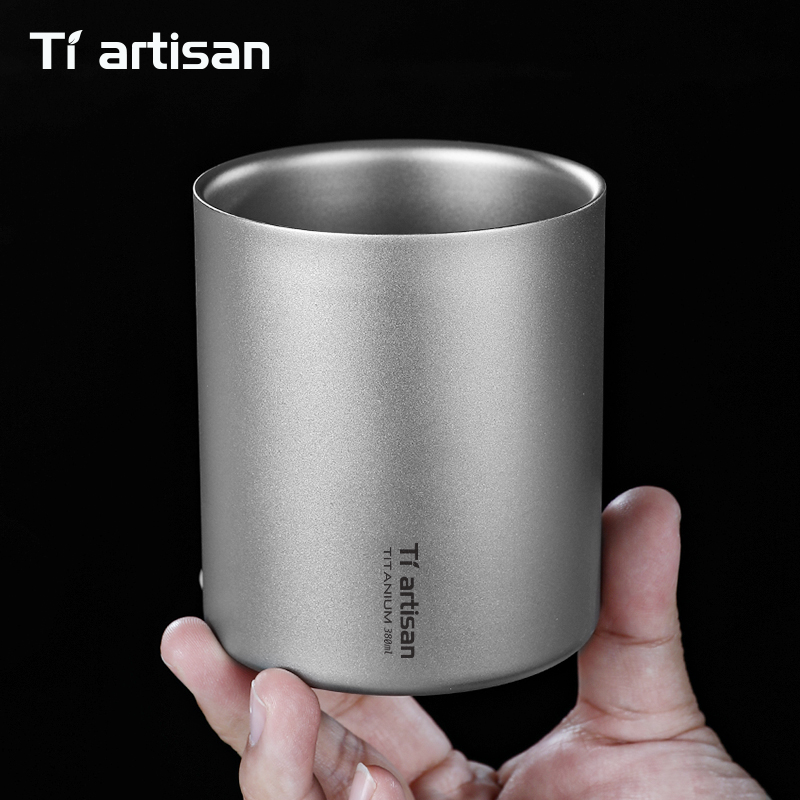 Outdoor Camping Games - Tiartisan Tasse à café en titane