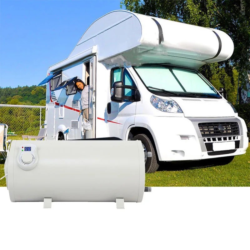 Outdoor Camping Hot Water Shower - Chauffe-eau électrique 12V 200W, douche instantanée,