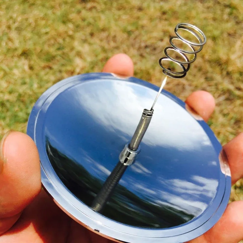 Outdoor Windproof Lighter - Briquet solaire d'extérieur, 1 pièce, lentille