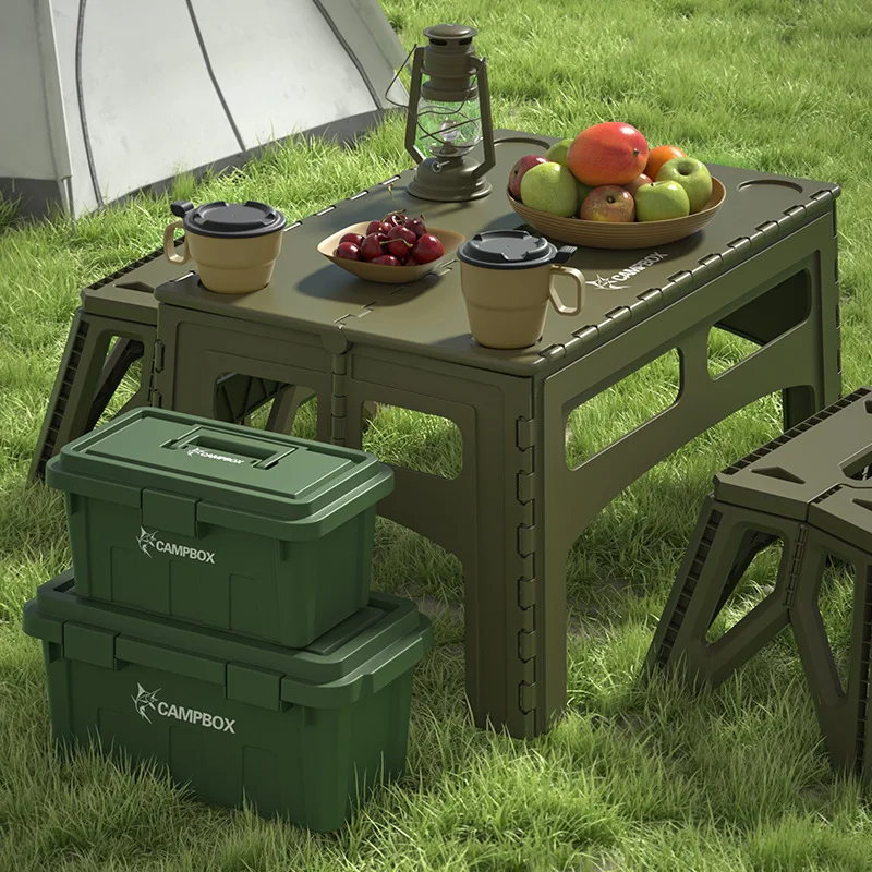 Outdoor Camping Games - Table de Camping pliante et Portable