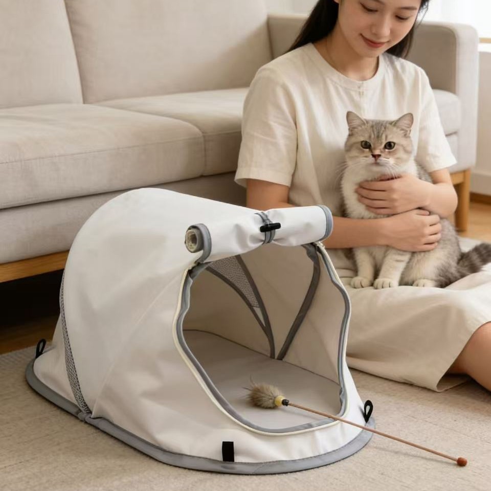 Outdoor Camping Dog Kennel - Tente pliable pour animaux de compagnie,