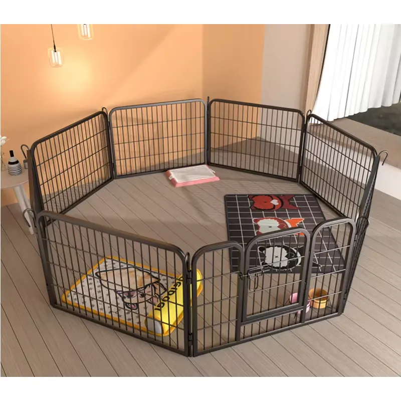 Outdoor Camping Dog Kennel - Parc pour animaux à 8 panneaux