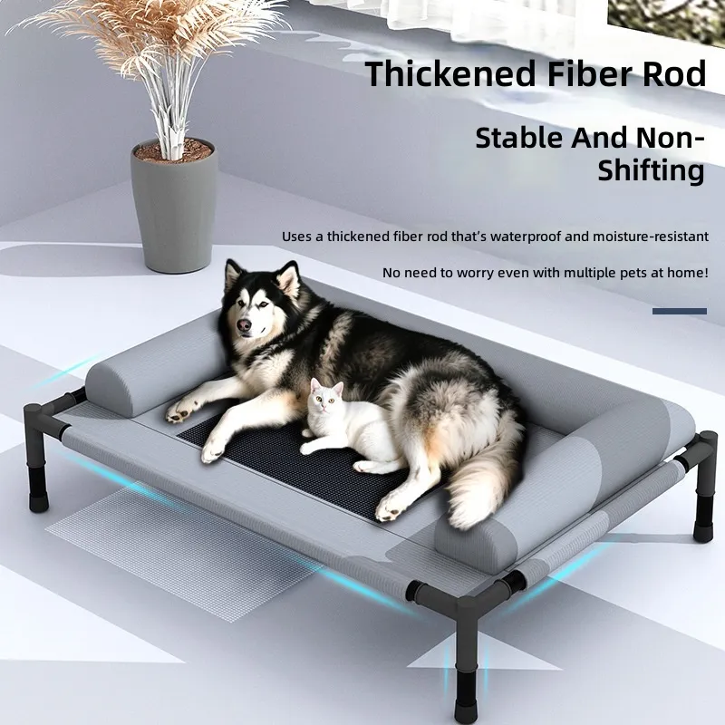 Outdoor Camping Dog Kennel - Lit de camping pour chien, abri