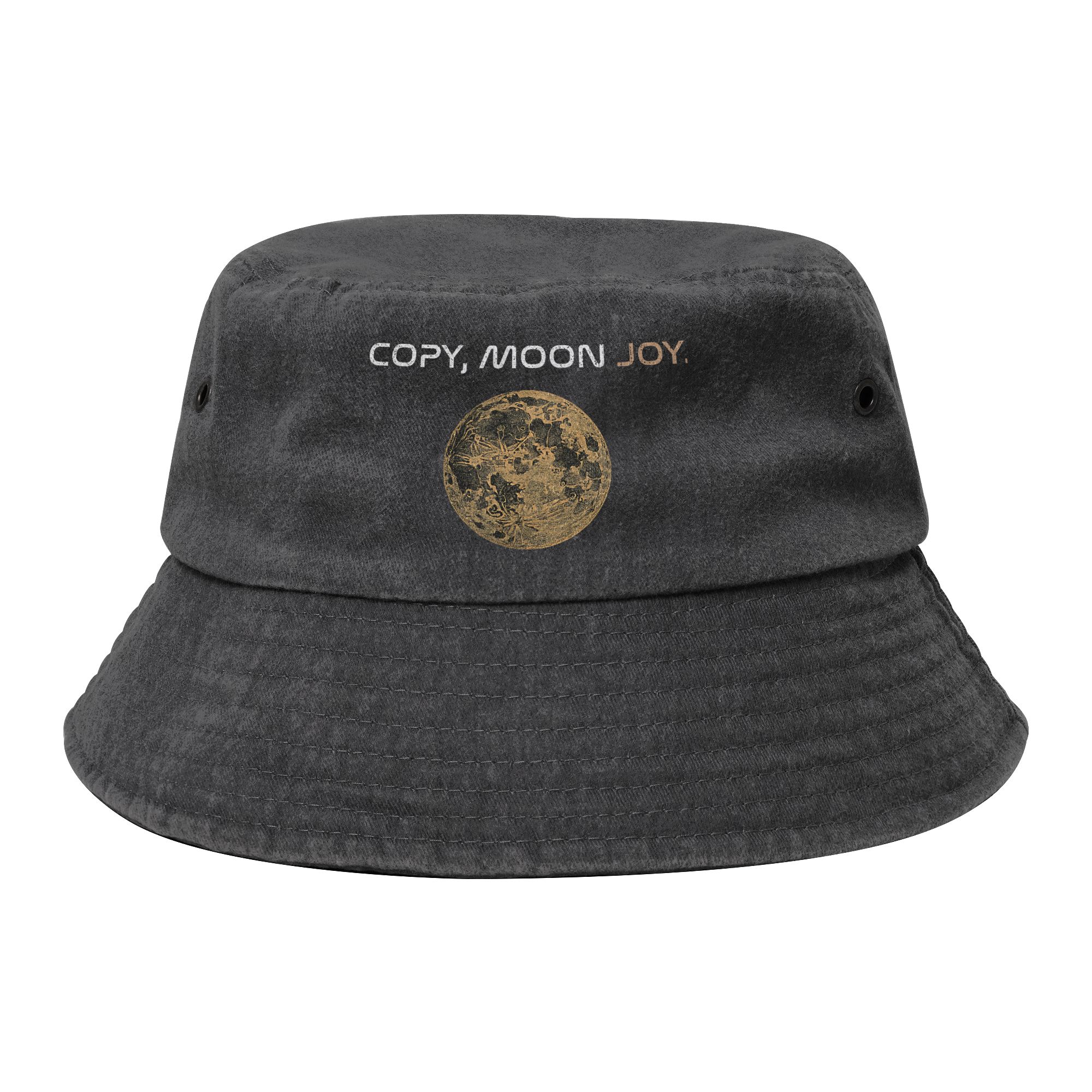 Outdoor Camping Quotes - Chapeau Bob Rétro Femme 'Moon Joy'