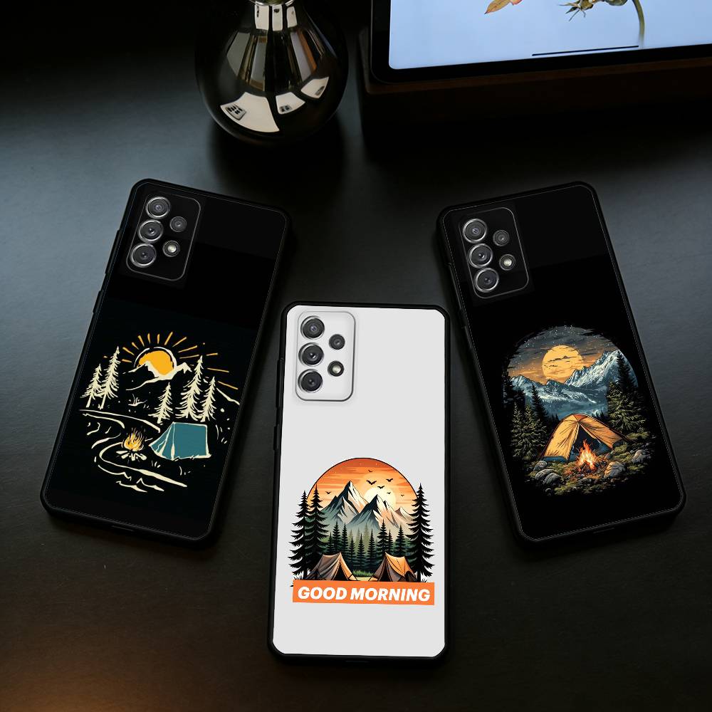 Outdoor Camping Quotes - N-Nature Outdoor Camping Coque de téléphone