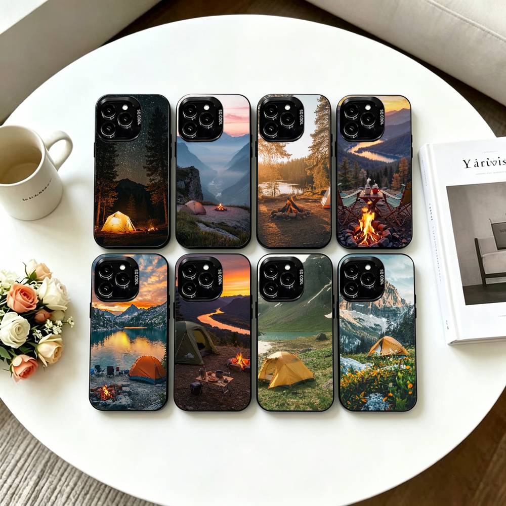 Outdoor Camping Quotes - Coque de téléphone pour camping en