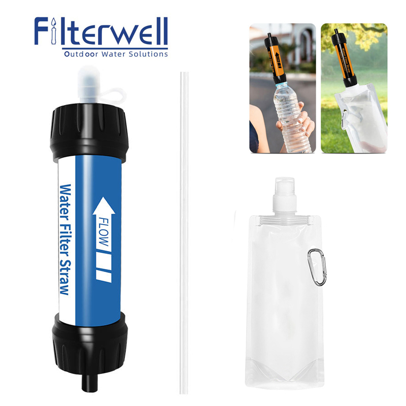 Outdoor Camping Water Filter - Filterwell-Mini filtre à eau de randonnée,