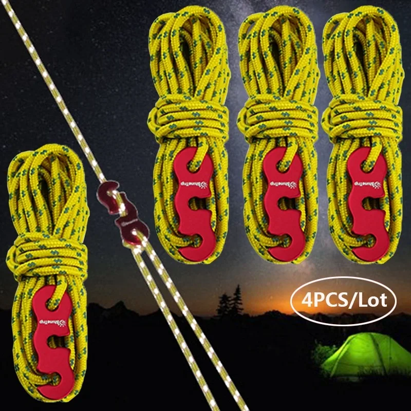 Cordes de tente robustes réflé - Outdoor Camping Guy avis et prix