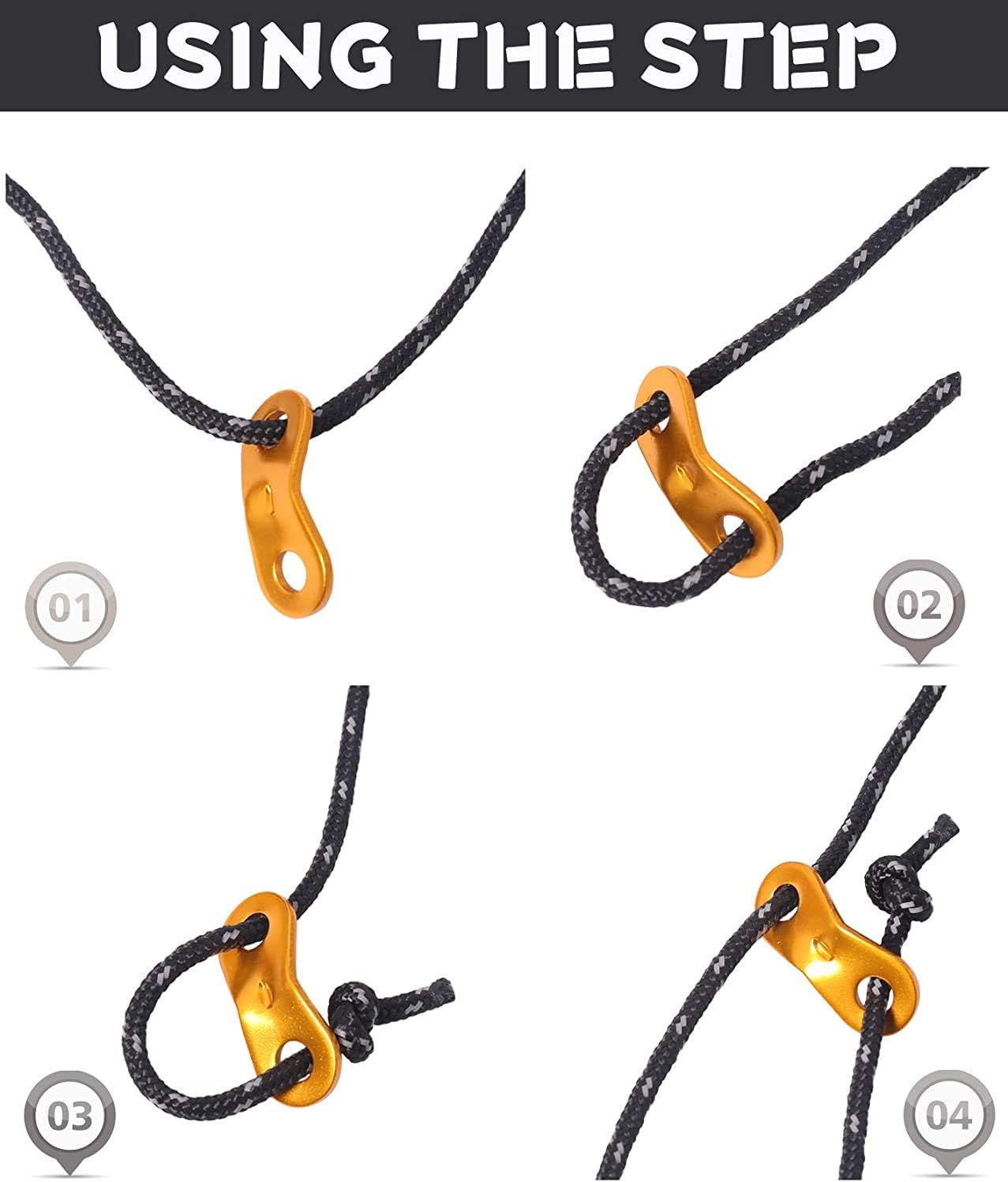 Corde Guyline de Tente de Camp - Outdoor Camping Guy avis et prix