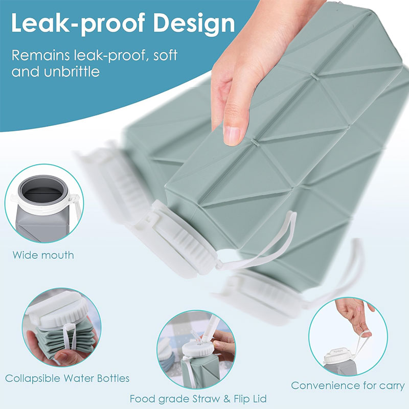 Bouteille d'eau pliable de 620 - Outdoor Camping Water Tank avis et prix