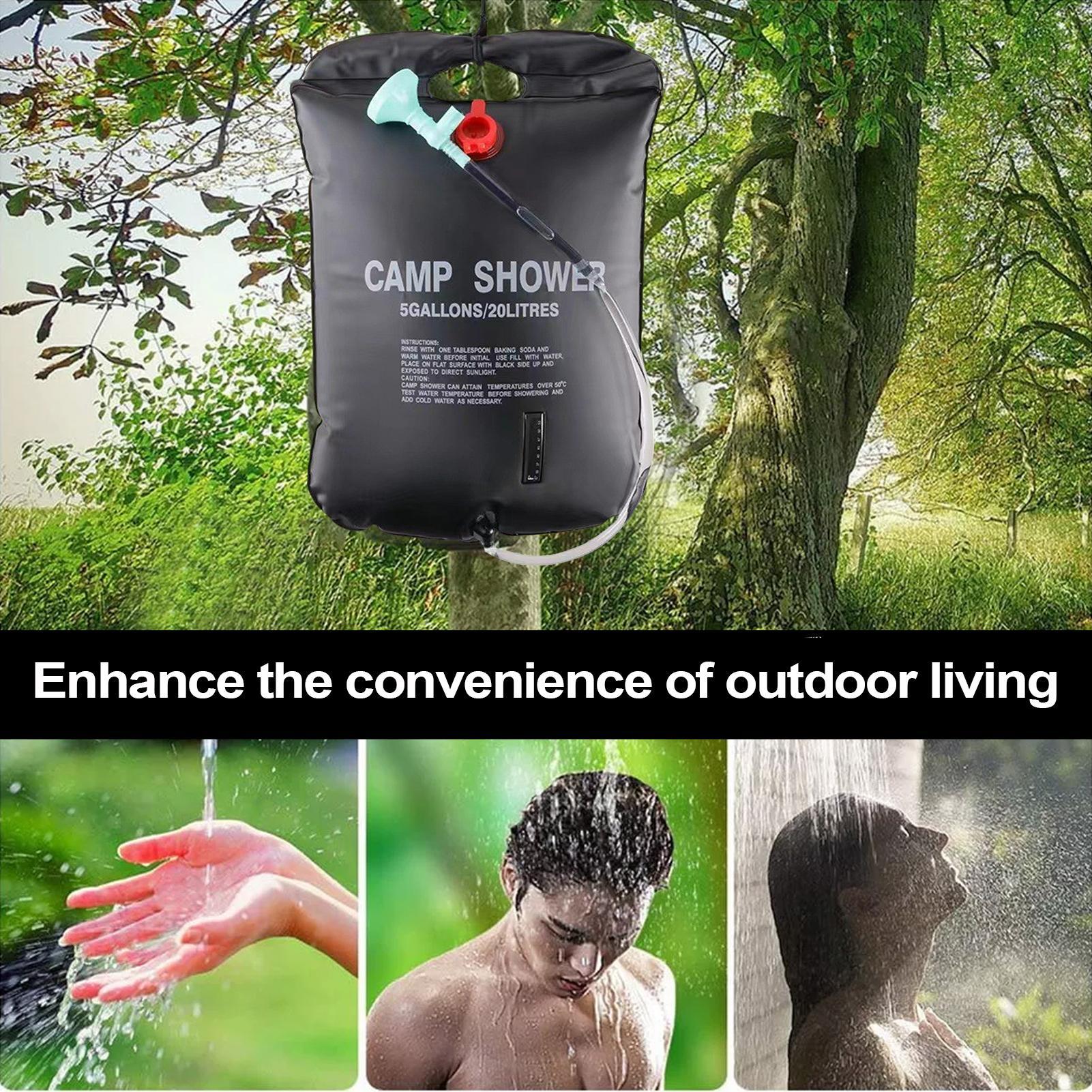 Sac de douche extérieur, poche - Outdoor Camping Hot Water Shower avis et prix