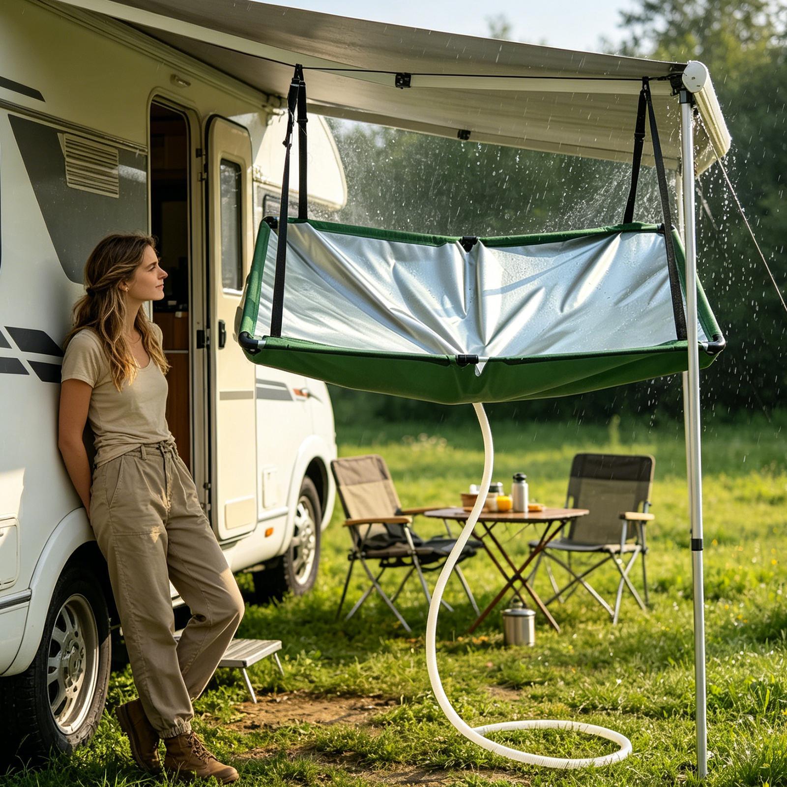 Collecteur d'eau de pluie en t - Outdoor Camping Water Filter avis et prix