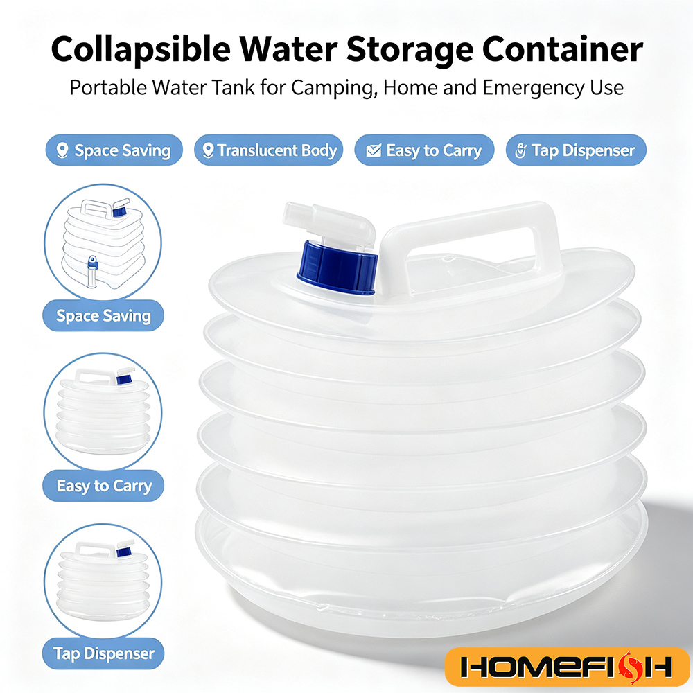 Seau de stockage d'eau pliable - Outdoor Camping Water Tank avis et prix