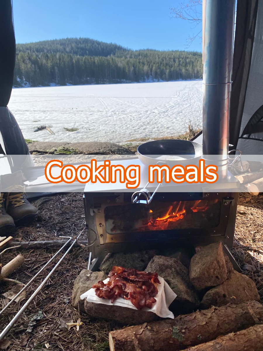 Poêle de tente en titane TSG,  - Outdoor Camping Usa avis et prix