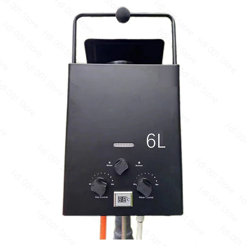 Chauffe-eau à gaz sans réservo - Outdoor Camping Hot Water Shower avis et prix