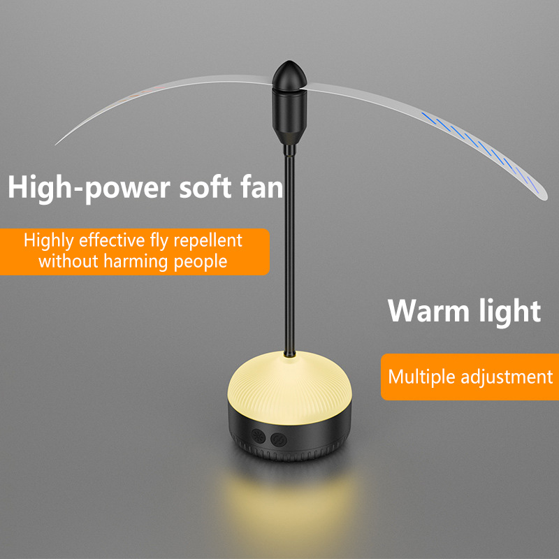 Lampe ventilateur anti-moustiq - Outdoor Camping Fan avis et prix