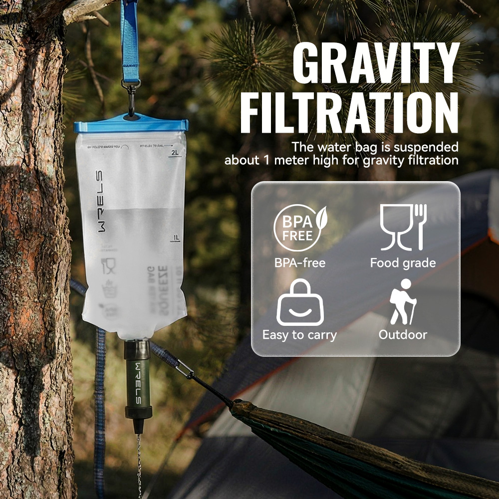 Purificateur d'eau extérieur W - Outdoor Camping Water Filter avis et prix