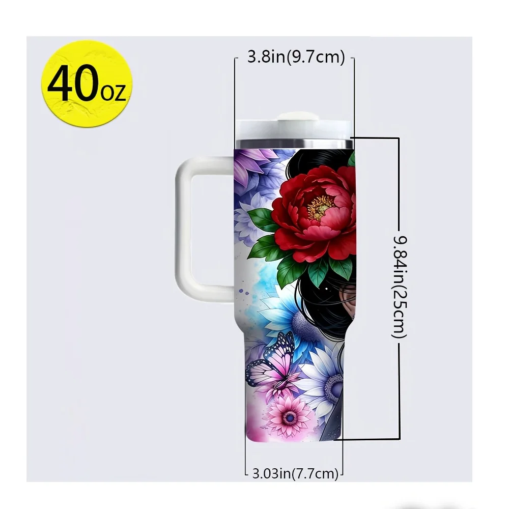 Gobelet de 40 oz avec poignée  - Outdoor Camping Quotes avis et prix