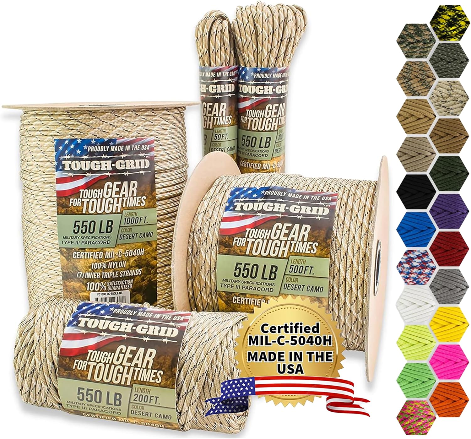 Corde en paracorde 550, cordon - Outdoor Camping Usa avis et prix