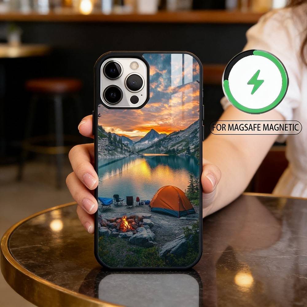 Coque de téléphone pour campin - Outdoor Camping Quotes avis et prix