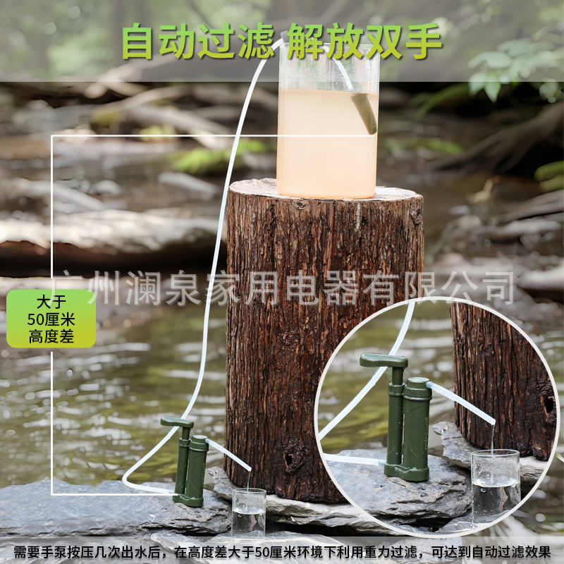 Filtres à eau de camping, puri - Outdoor Camping Water Filter avis et prix