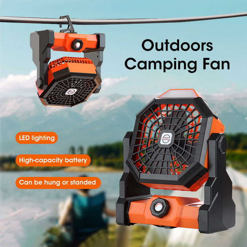 Ventilateur de Camping 10000mA - Outdoor Camping Fan avis et prix