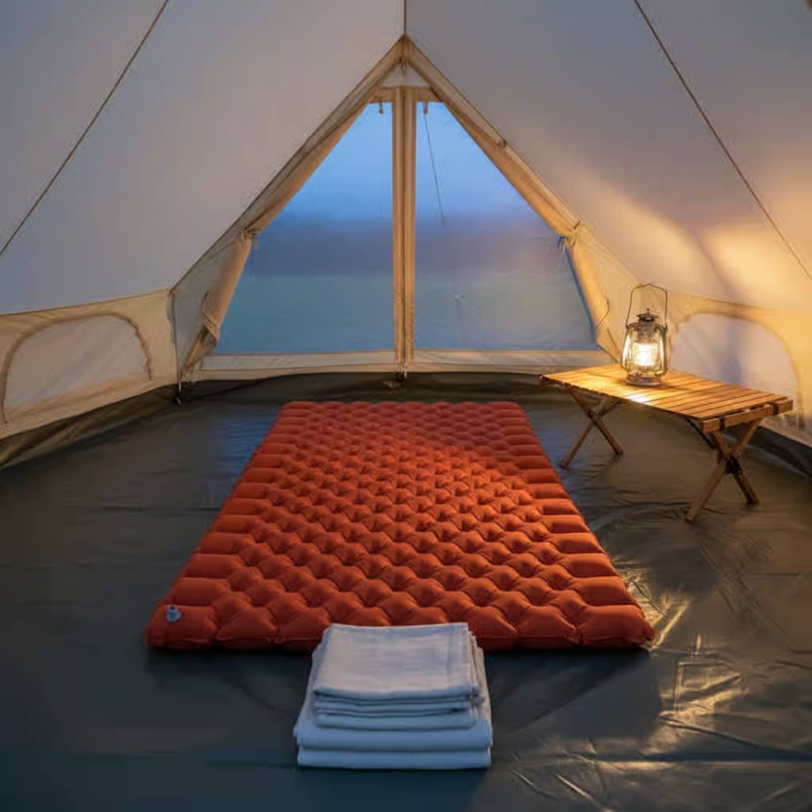 Matelas de camping gonflable e - Outdoor Camping Mattress avis et prix