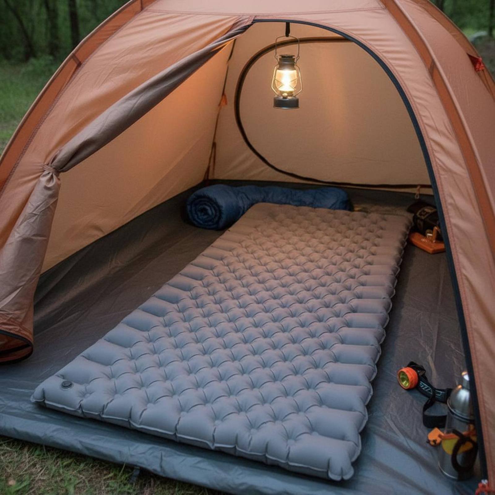 Matelas de camping gonflable e - Outdoor Camping Mattress avis et prix