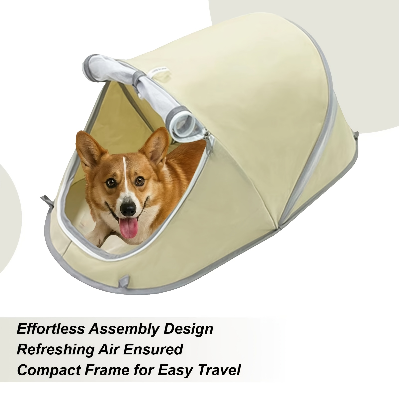 Tente pliable pour animaux de  - Outdoor Camping Dog Kennel avis et prix
