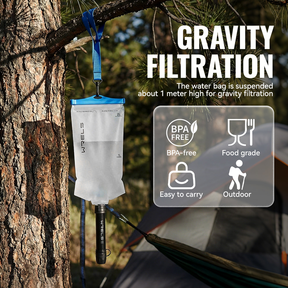Purificateur d'eau portable WR - Outdoor Camping Water Filter avis et prix