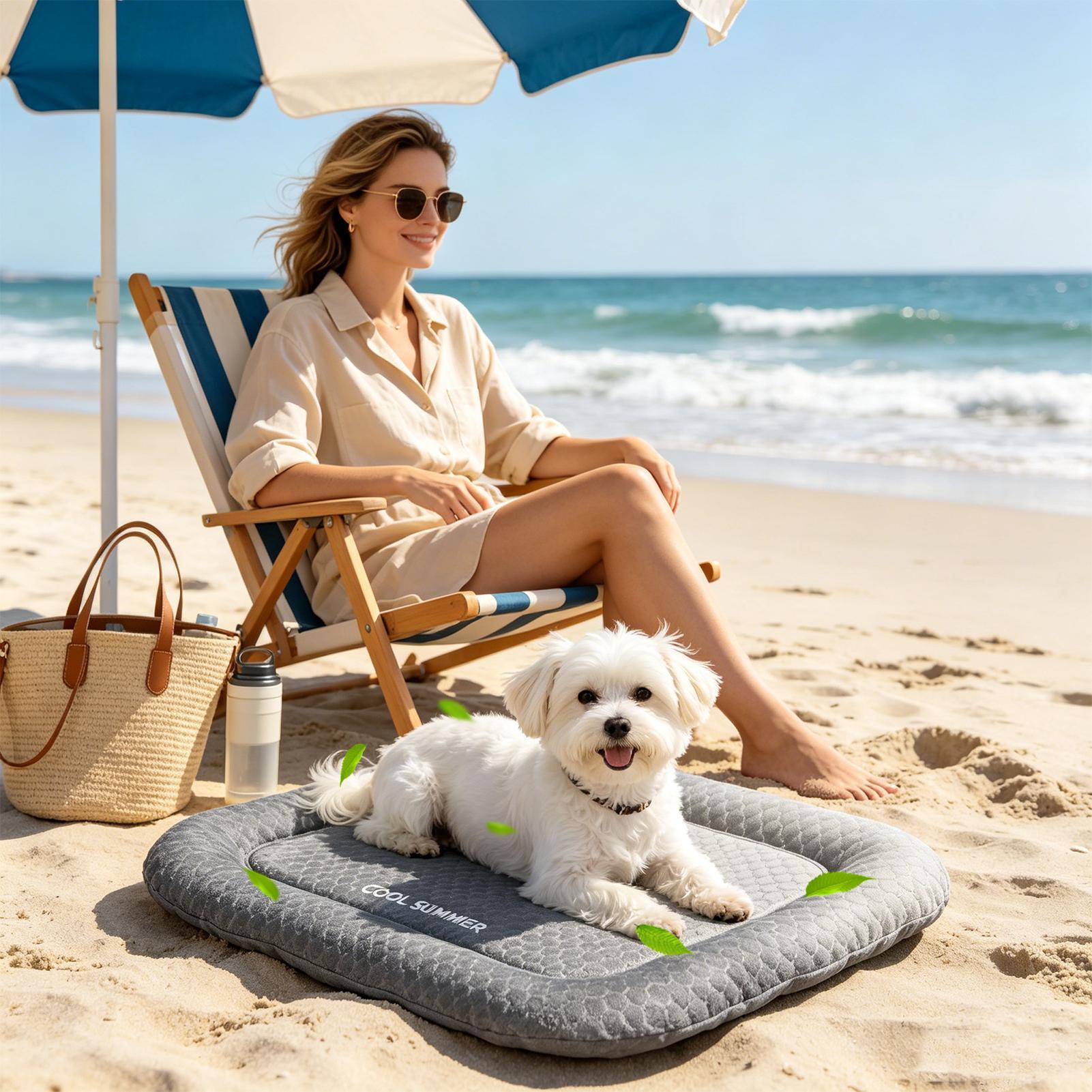 Tapis rafraîchissant portable  - Outdoor Camping Dog Kennel avis et prix