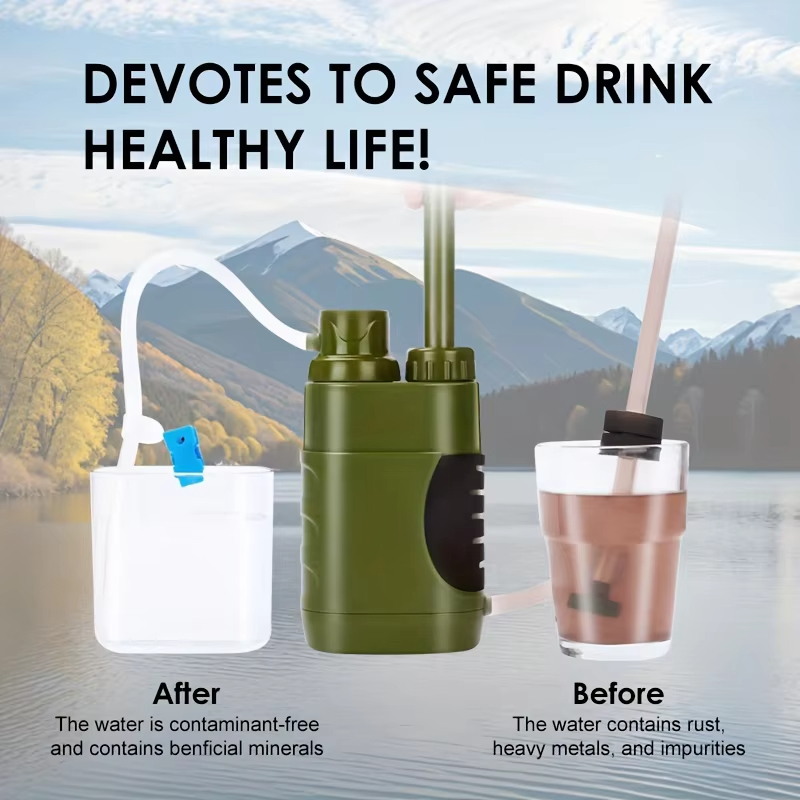 Filtre à eau extérieur portabl - Outdoor Camping Water Filter avis et prix
