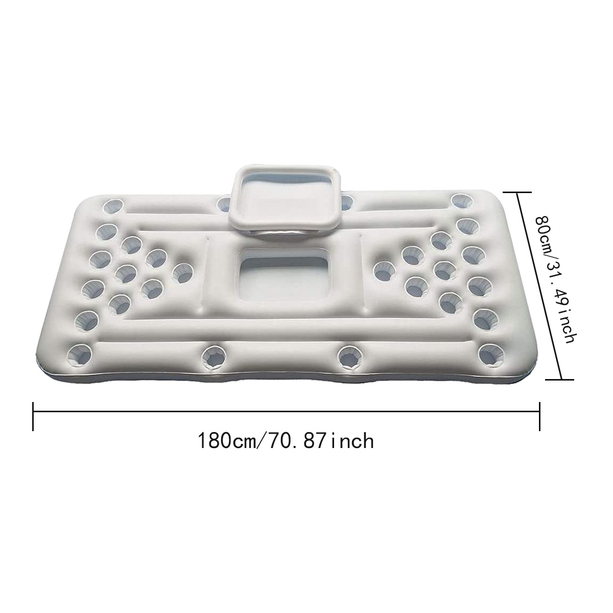 Table de jeu gonflable flottan - Outdoor Camping Games avis et prix