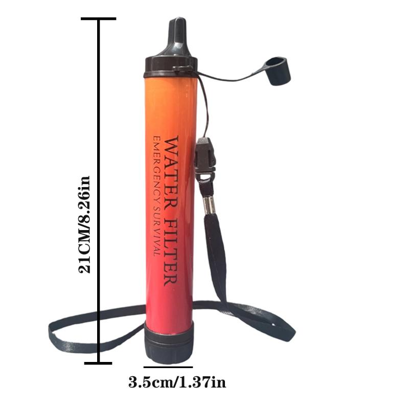 Paille filtrante de survie d'u - Outdoor Camping Water Filter avis et prix