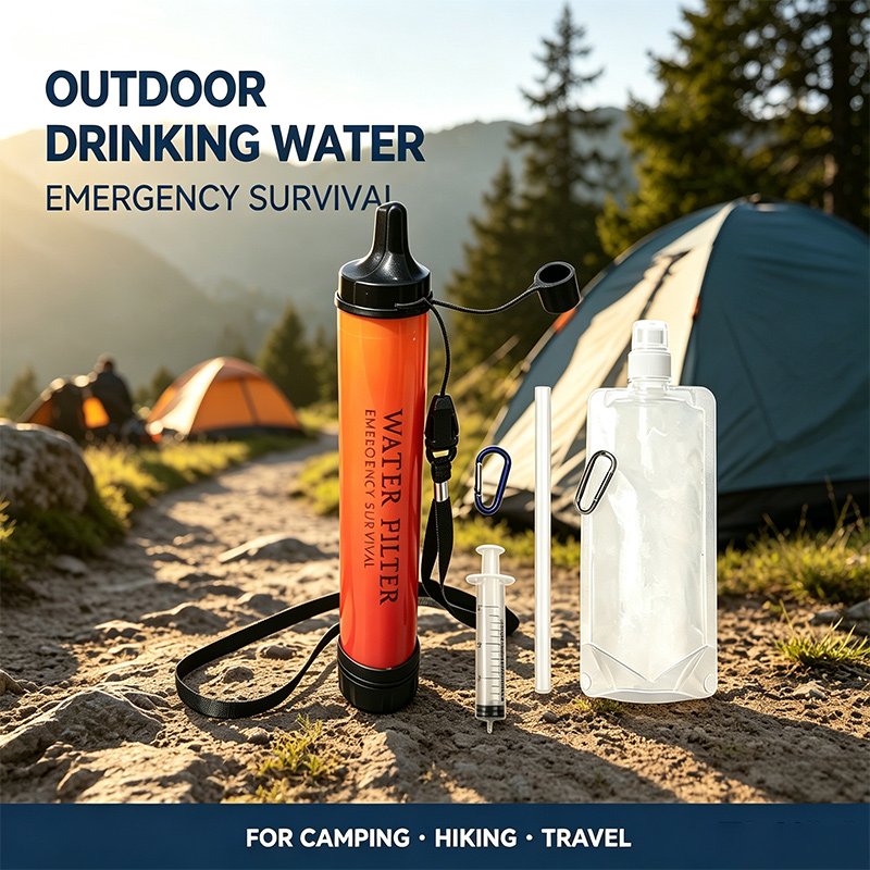 Paille filtrante de survie d'u - Outdoor Camping Water Filter avis et prix