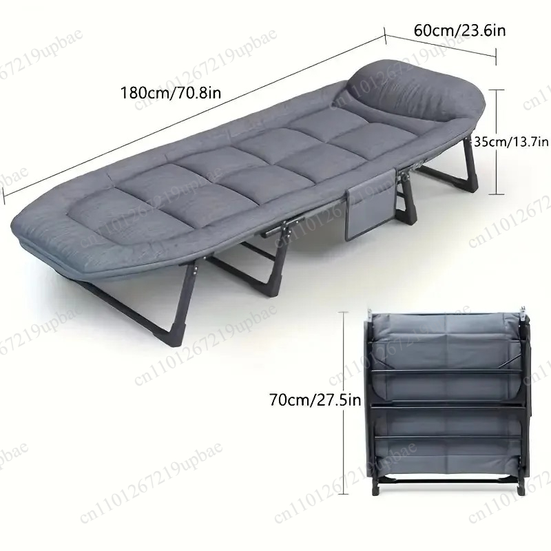 Lit de camp pliant portable ro - Outdoor Camping Mattress avis et prix