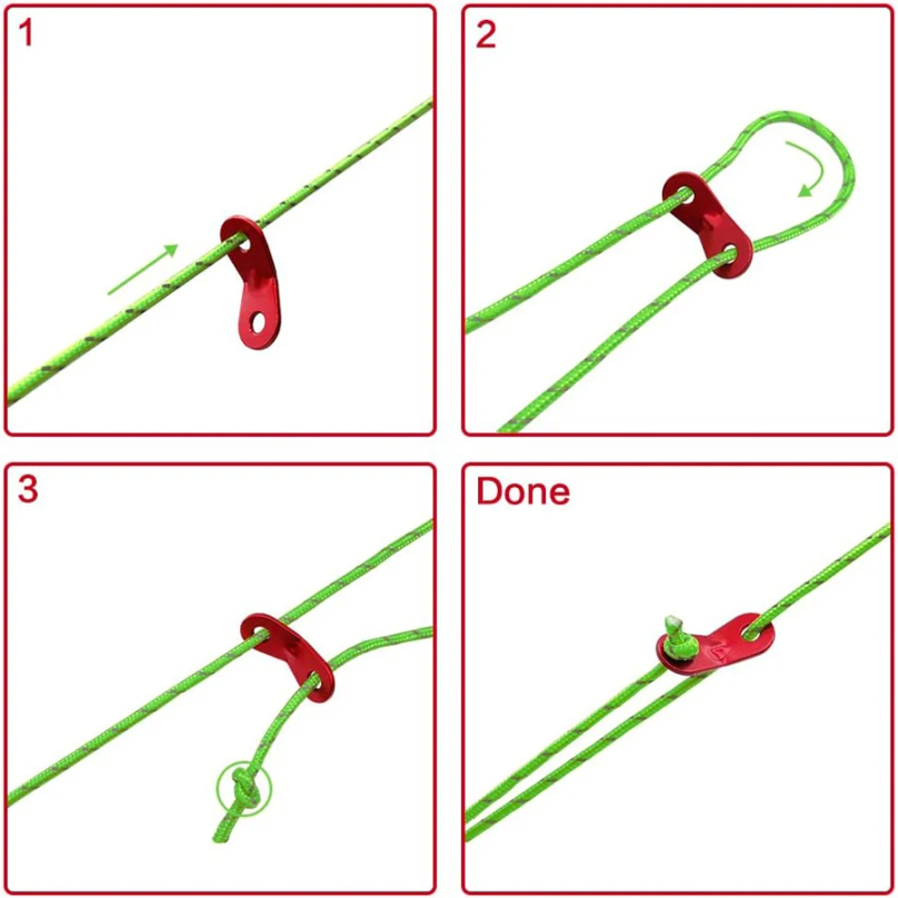 Cordes de fixation pour tente, - Outdoor Camping Guy avis et prix