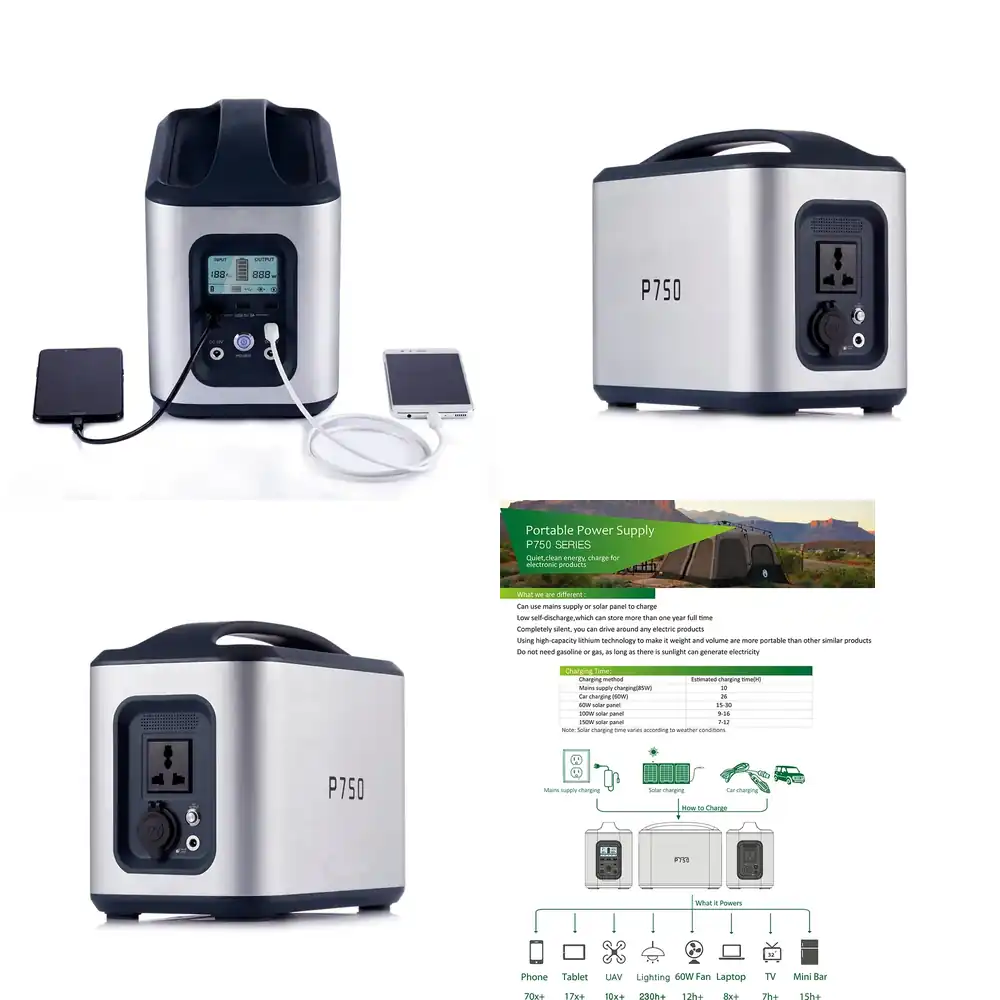 Station d'alimentation portabl - Outdoor Camping Usa avis et prix