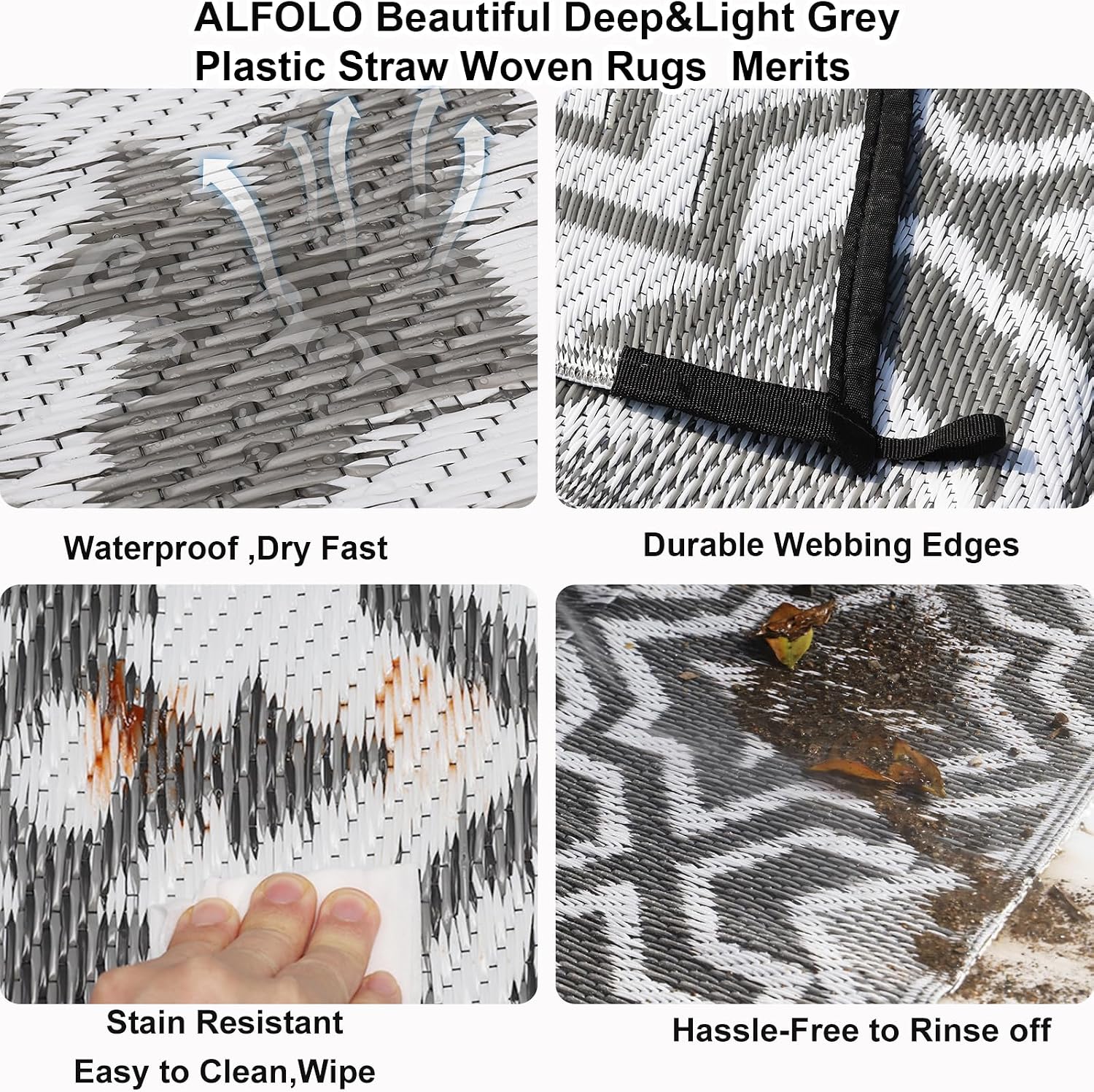 Tapis d'extérieur 9x12 pour te - Outdoor Camping Rugs 9X12 avis et prix