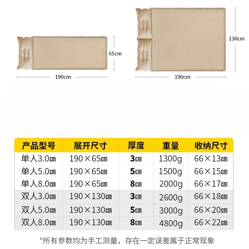 Matelas de tente auto-gonflabl - Outdoor Camping Mattress avis et prix