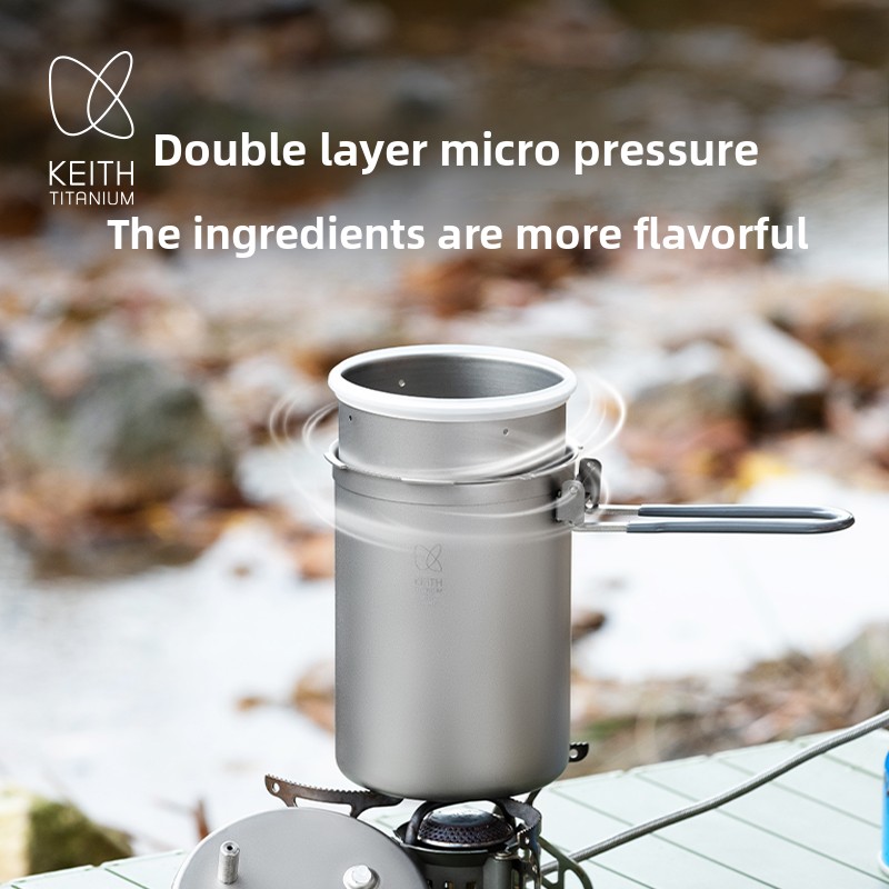 Keith Pure Titanium Autocuiseu - Outdoor Camping Games avis et prix