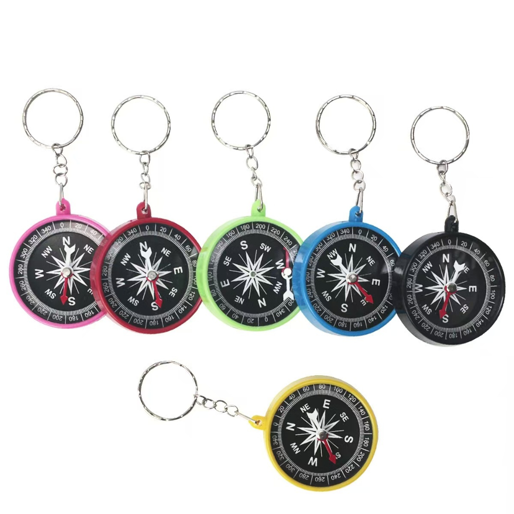 Compas porte-clés en plastique - Outdoor Camping Activities For Kids avis et prix