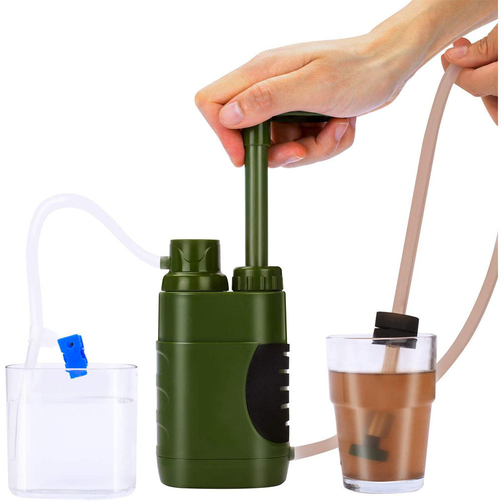 Purificateur d'eau portable, f - Outdoor Camping Water Filter avis et prix