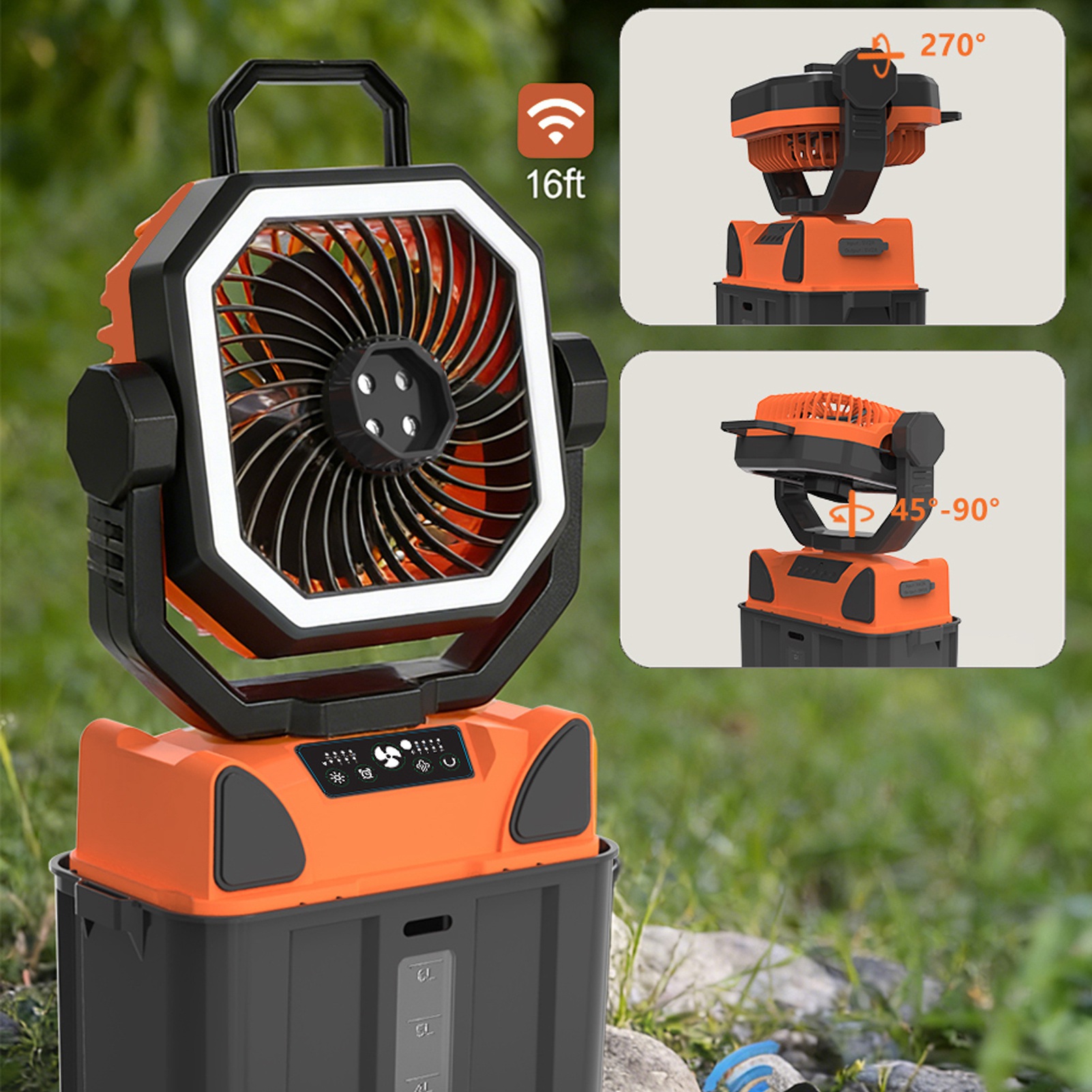 Ventilateur de camping recharg - Outdoor Camping Fan avis et prix