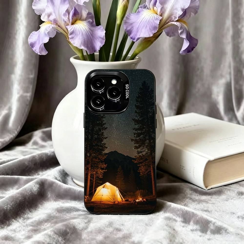 Coque de téléphone pour campin - Outdoor Camping Quotes avis et prix