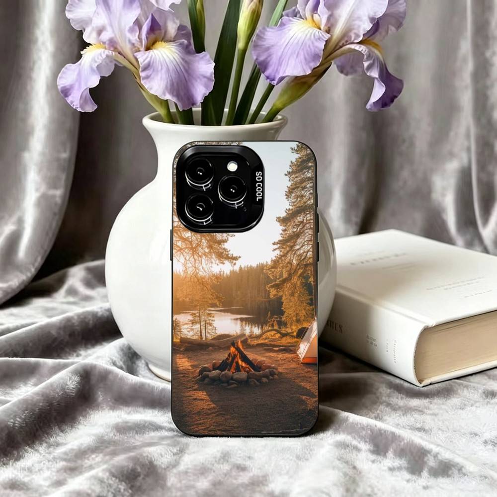 Coque de téléphone pour campin - Outdoor Camping Quotes avis et prix