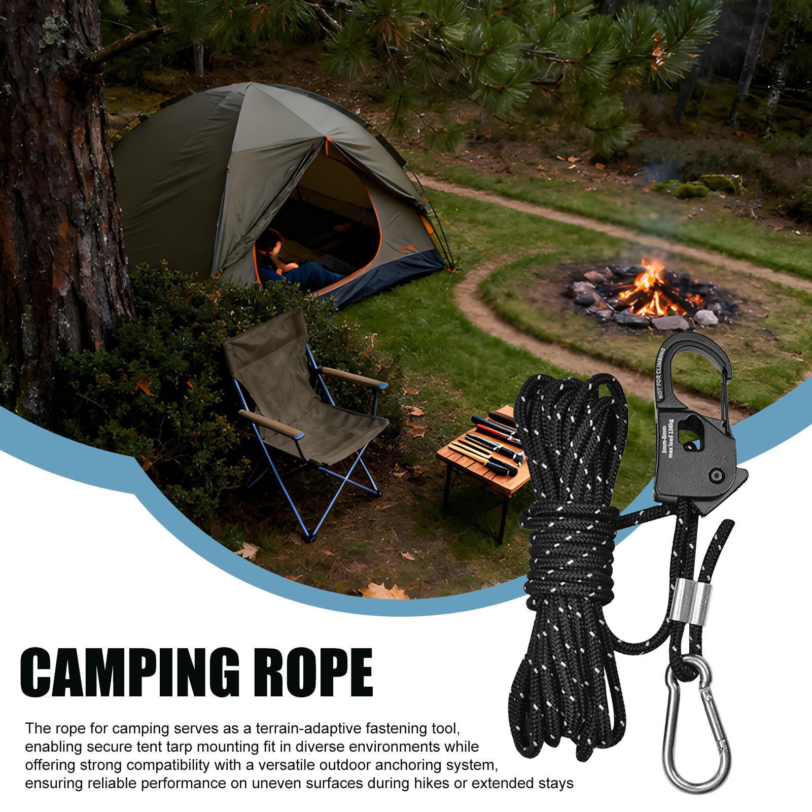 Corde de camping en nylon réfl - Outdoor Camping Guy avis et prix